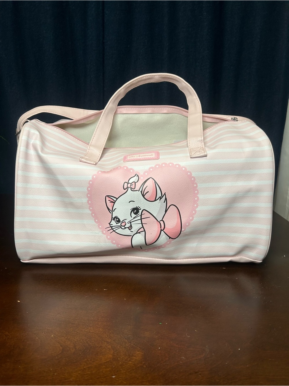 Disney The Aristocats Marie Pink Travel Weekender Duffel Bag NEW